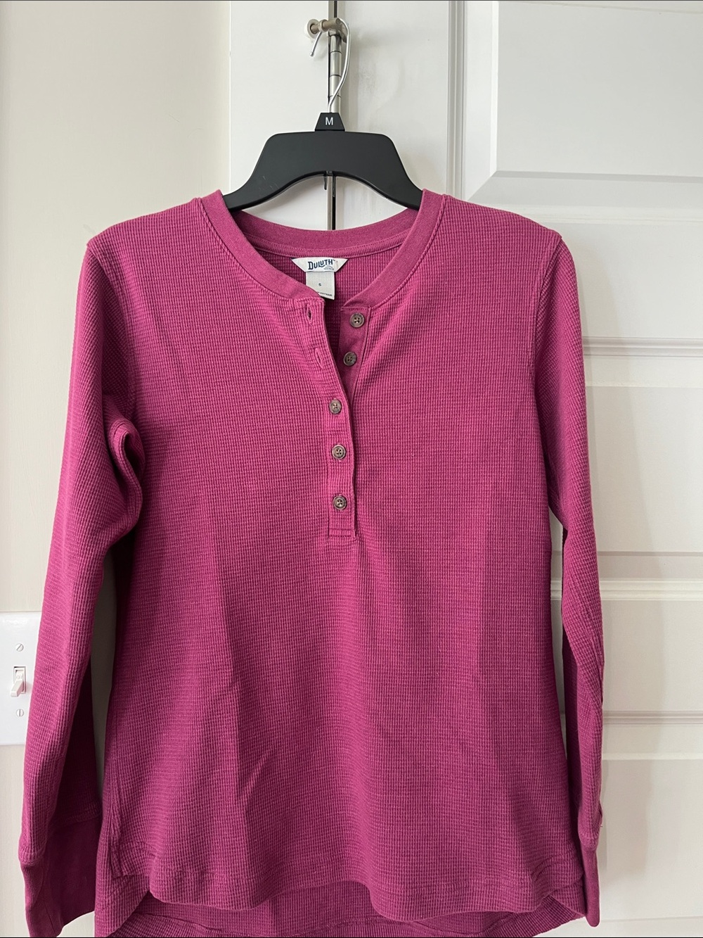 Duluth Long-Sleeve Waffle Henley